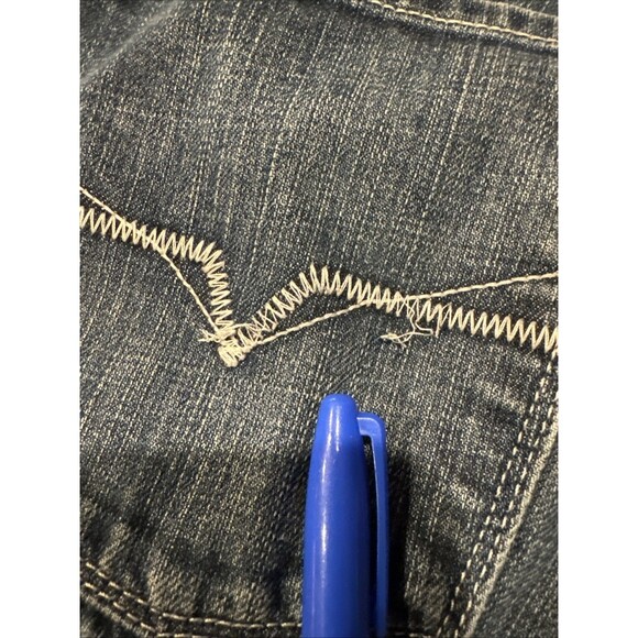 Guess Jeans Rebel Straight Leg Mens Sz 34x30 Blue Cotton Denim - Picture 9 of 11